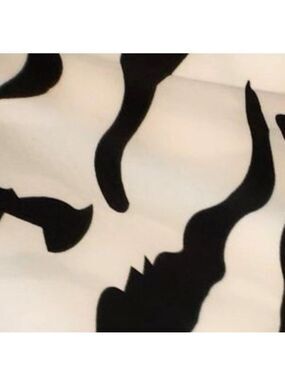 Black & White Zebra Animal Print Stretch Fabric 60" Wide Polyester/Spandex Sewin